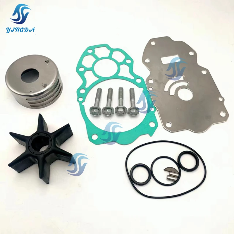 Water Pump Impeller Repair Kit 6CE-W0078 For Yamaha Outboard Motor 4 Stroke F225, F250, F300 6CE-W0078-00