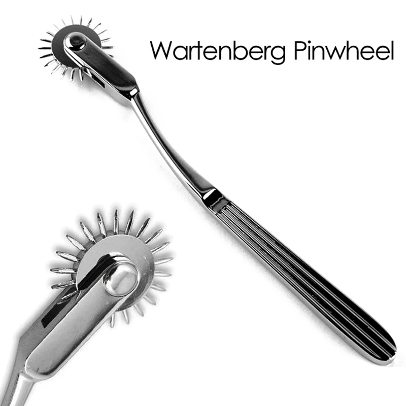 Wartenberg دبوس عجلة المطرقة العاكسة ديلوكس الأسطوانة الطبية المتداول التشخيص قرع الجلد الدولاب التدليك العصبي المطرقة