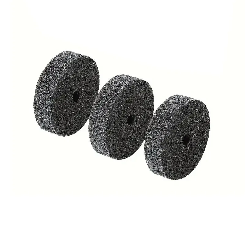 Polishing Wheel Kit 136PCS Nylon Based for Metal Grinding Prep and Finishing Applications with 10mm Arbor Compatibility