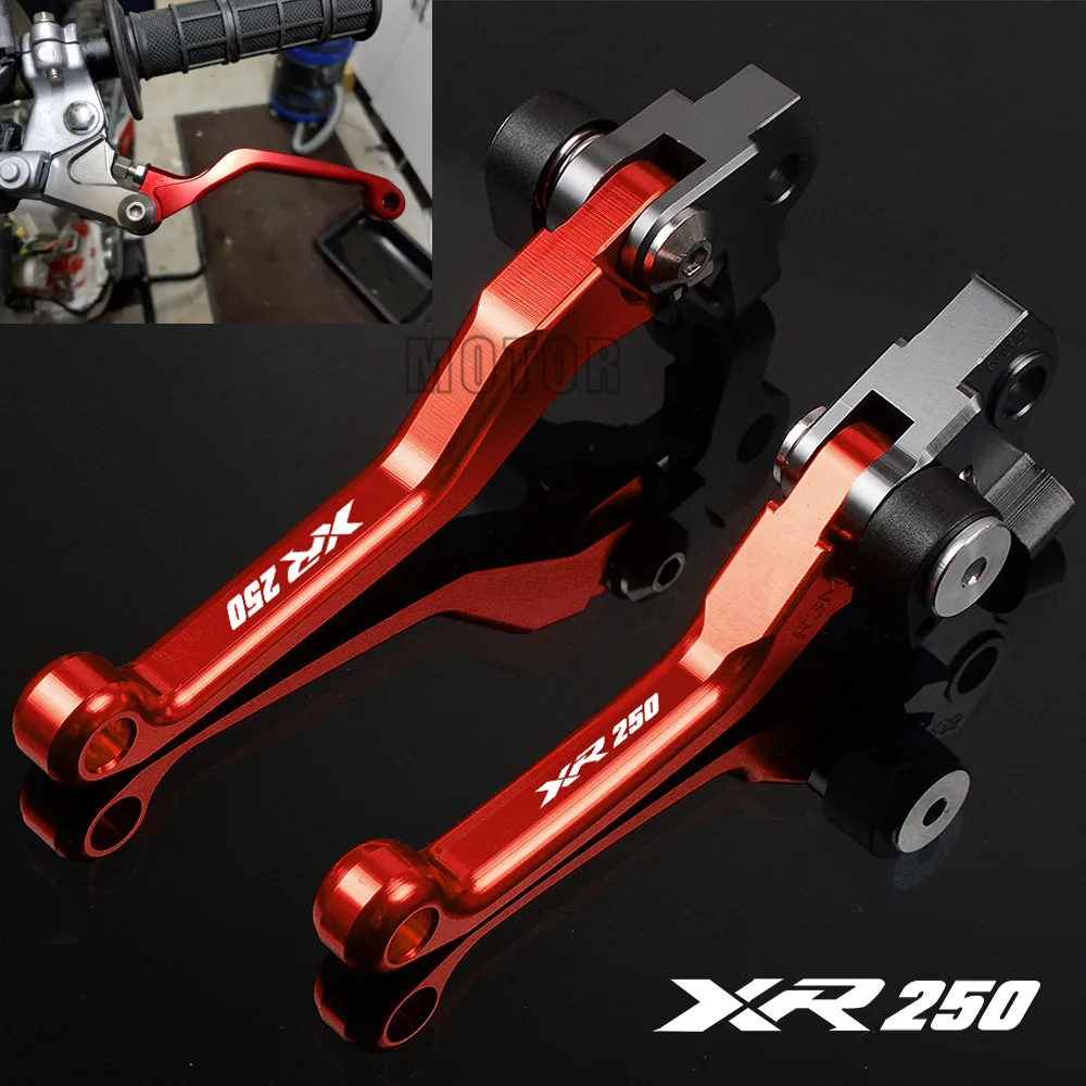 For Honda XR250MOTARD 1995-2007 XR 250 XR250 MOTARD CNC Aluminum Motorcycle Dirt Pit Bike Motocross Pivot Brake Clutch Levers