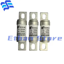 1PCS Fuse RS308-HB 2H 50A 63A 80A 100A 125A 160A 200A 750VDC Bolted High Speed