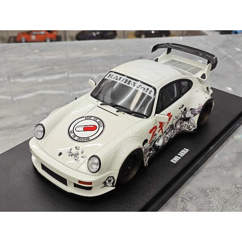 GT Spirit 1:18 911 RWB AKIRA Simulation Resin Car Model Limited Edition Adult Collection Ornament Gift Gift