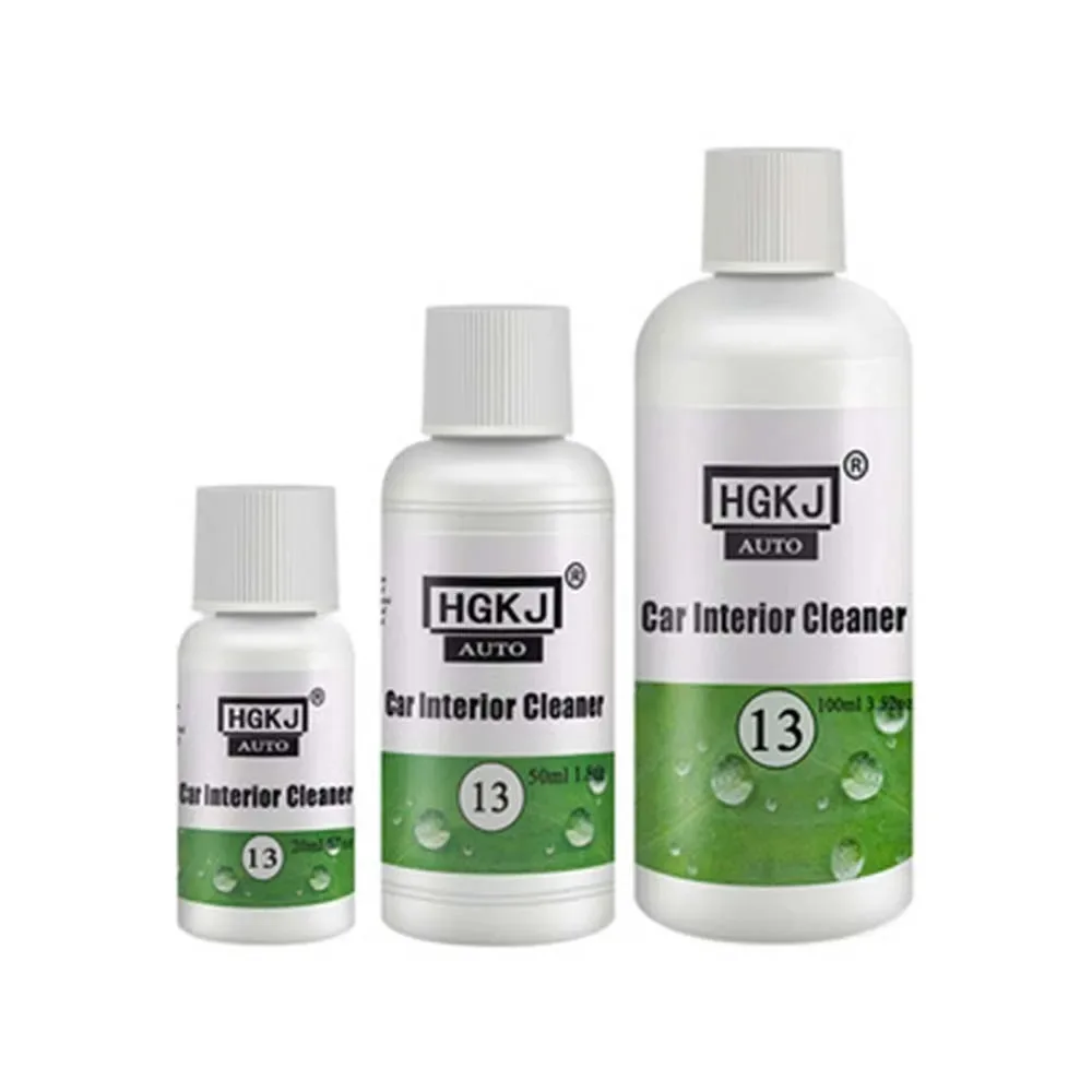 20 50 100 مللي HGKJ 13 منظف داخلي لمقعد السيارة من الجلد منظف رغوة البلاستيك عالي التركيز دروبشيبينغ برو #6