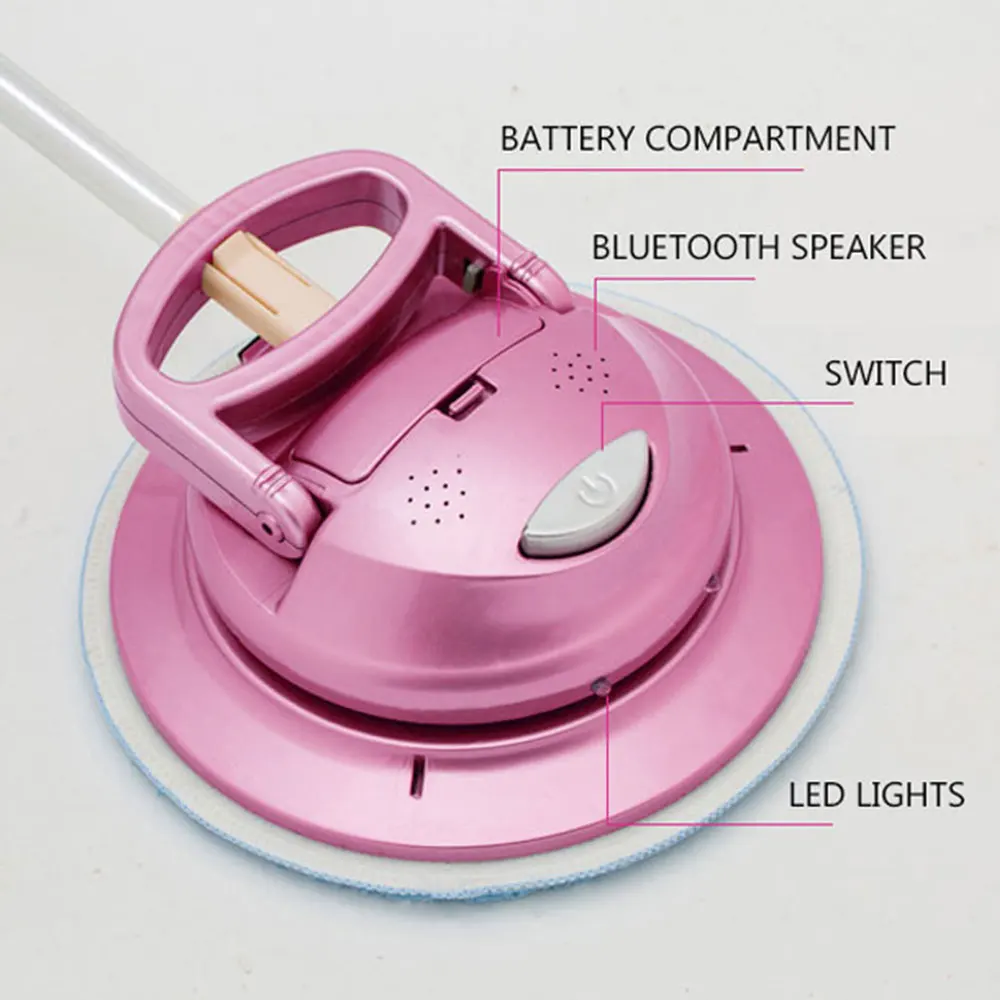 Wireless Waxing Machine Electric Mop Household Tile Cleaning Machine Wood Floor Waxing Polishing Machine