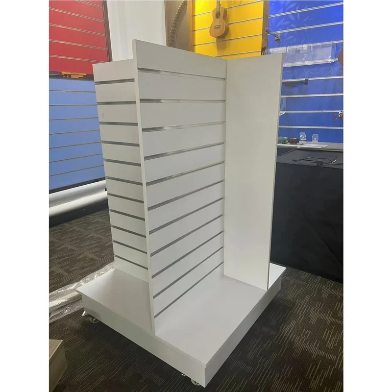 custom.Retail Display Accessories Phone Stand Phone Shop Display Shelving Slat Wall Panel