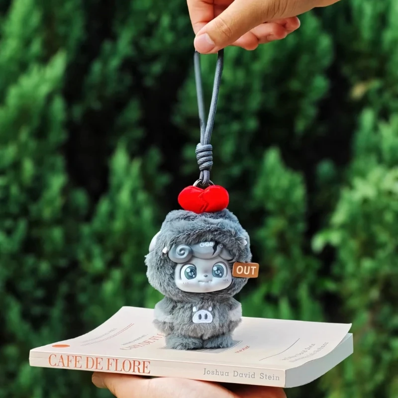 جديد Q.Kid x GGBond سوبر برو سلسلة صندوق أعمى Kawaii أفخم الفينيل الدمى عمل الشكل صندوق غامض قلادة المفاتيح هدية عيد ميلاد