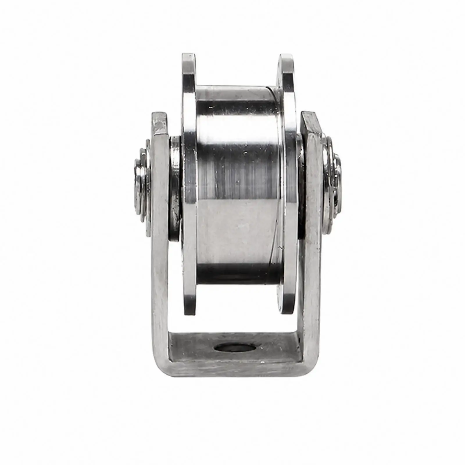 Sliding Gate Roller Wheel H Groove Pulley 304 Stainless Steel Track Bracket for Door Sliding System Heavy Duty Parts