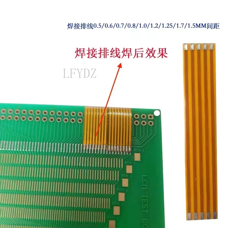 1 sztuk/partia kabel FPC FFC złącze przewodu PCB 0.8mm podziałka 3 4 5 6 7 9 10 12 16 18 20 22 24 30 36 40 Pin