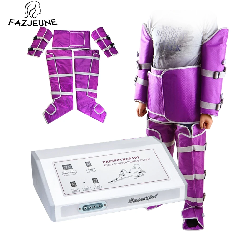 Electric Air Compression Body Massager Air Circulation Pump Leg Wraps Foot Ankles Compression Socks Detoxification Machine