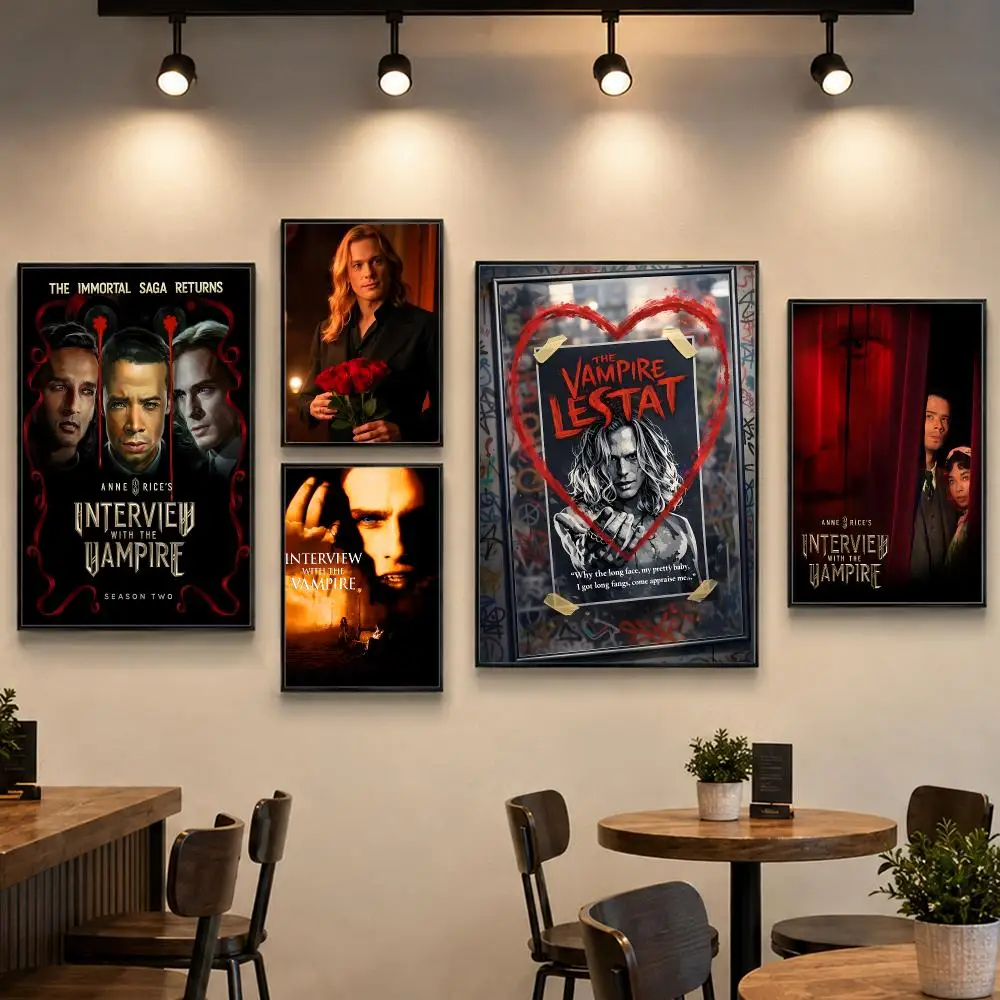 Literature The Vampire Lestat Poster PP Paper Decorative Wall Art for Living RoomsBedrooms Bars Cafes Stylish Home Decor Gift