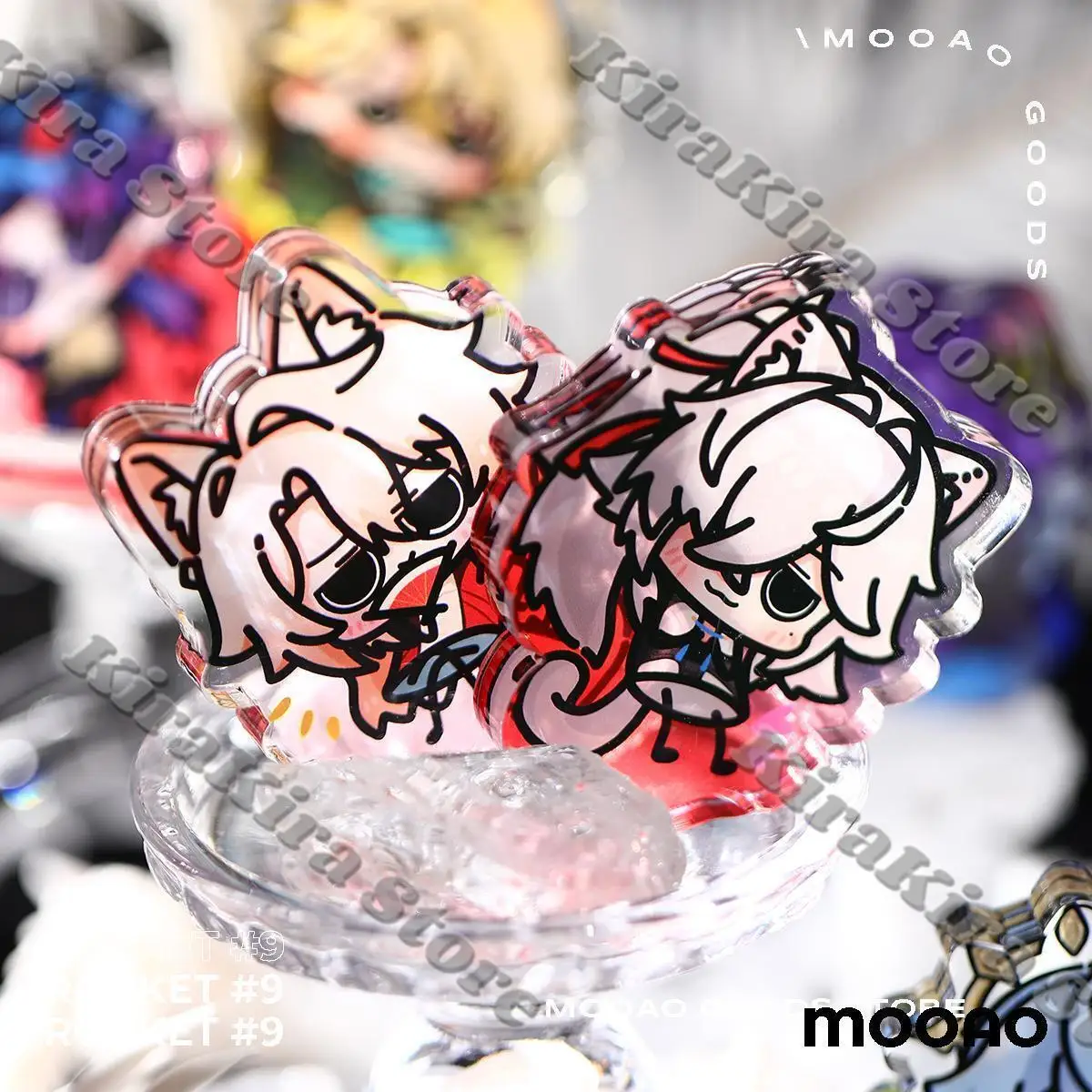 

Argenti Anime Honkai: Star Rail Brick Acrylic Standing Plate Imbibitor Lunae Cosplay Mini Collect Ornament Sunday Cute Adorn