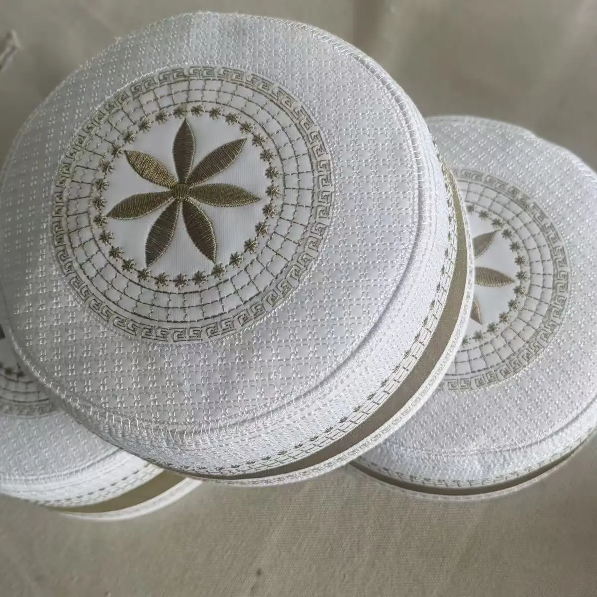 Free Shipping Muslim Caps For Men Clothing Prayer Hat Islamic Taqiyah Kufi Tax Products Kippa Turkish Modern Polyester 03596