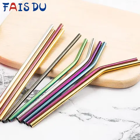 304 Stainless Steel Reusable Straws FAIS DU