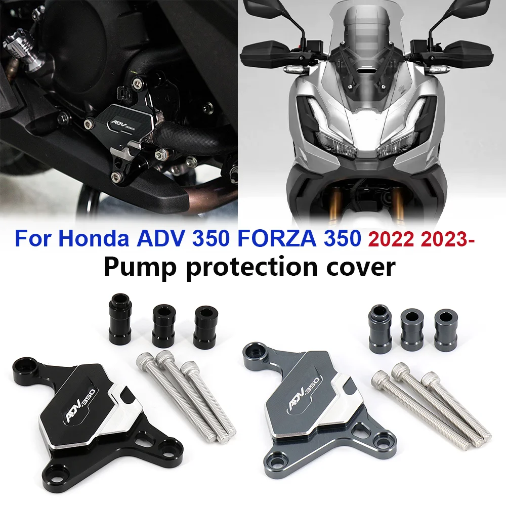 

For HONDA ADV350 adv350 ADV 350 FORZA350 Forza 350 2022 2023- Motorcycle engine pump protection cover protects the slider