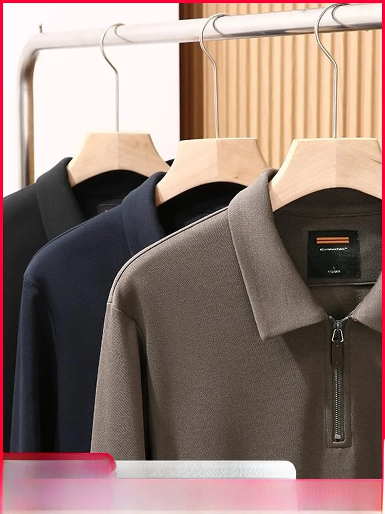 

Высококачественная мужская толстовка с базовым слоем и воротником на молнии Tech Warm Fce из смешанной шерсти, удобная посадка, осень-зима...