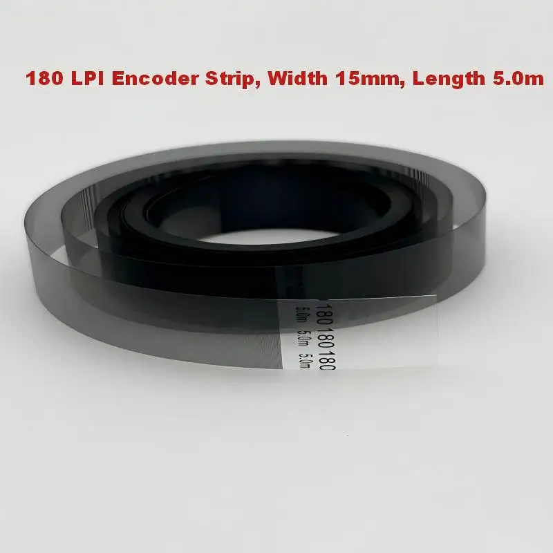 180LPI Encoder Strip 15mm Raster Film Tape 2.7/3.0/4.5/5.0/5.5/7.0/7.5m for DX5 XP600 I3200 Eco Solvent UV Large Format Printer