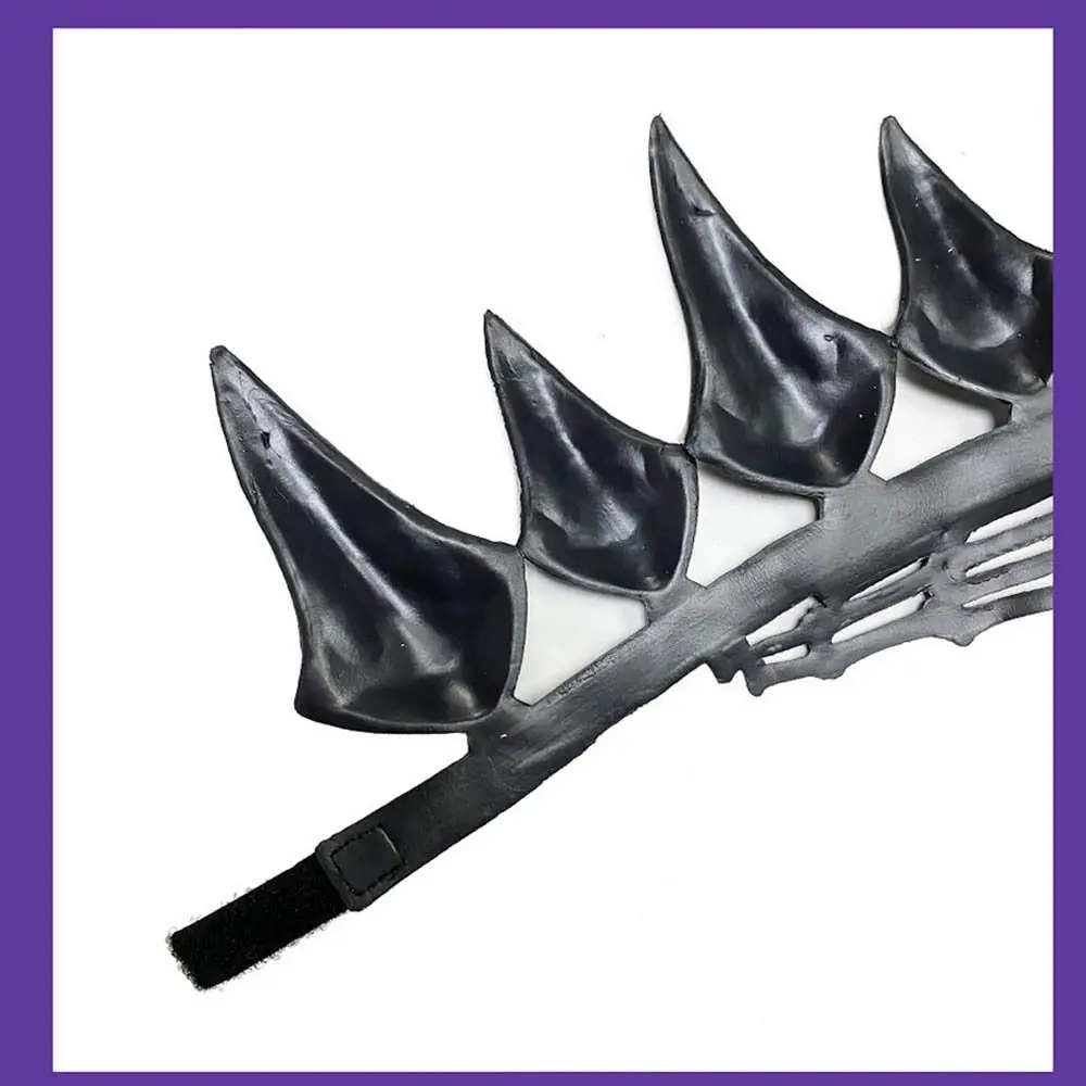 Bar Mitzvah couronne mousse corbeau couronne Style coréen bandeau sorcière couronnes Cosplay Pros cerceau de cheveux diadèmes ronds ornements de cheveux