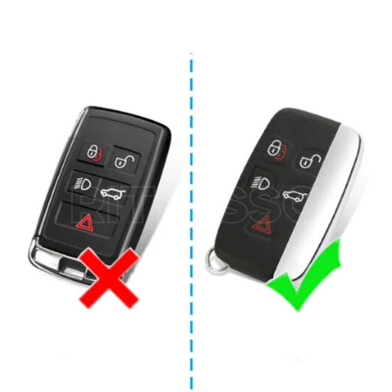 New Arrival Car Key Cover Case Fob for Land Rover Range Rover Sport Evoque Freelander2 for Jaguar XF XJ XJL XE C-X16 XKR XK