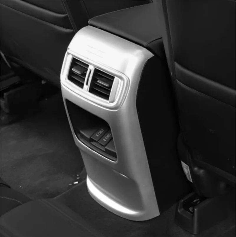 

LHD For Honda crv CR-V 2017-2021 Interior Accessories AC Outlet Vent Frame Control Switch Dashboard Cover Trim