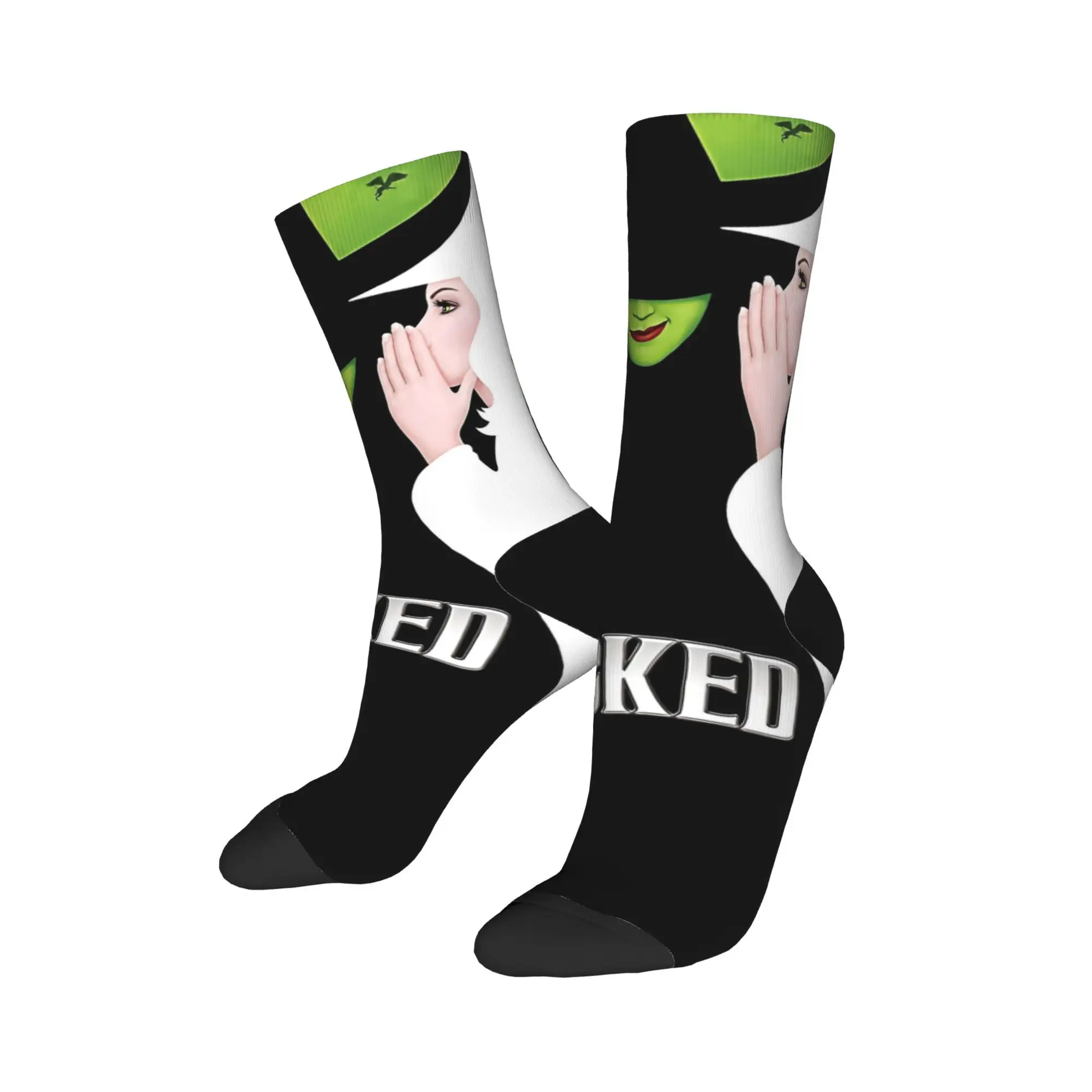 Wicked the Musical Movie 2024 Socks Merchandise For Men Women  Crew Socks Soft Best Gift Idea