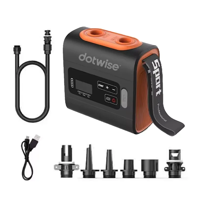SUP Inflator Pump Electric Wireless Portable Rechargeable for Inflatable Tents,Air Ma,SUP,Bike,Car