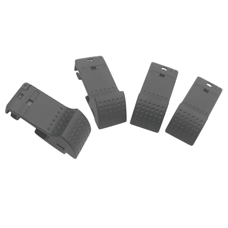 4 قطعة لسيتروين ZX Elysee تصفيف السيارة الأسود الباب ذكر قفل الباب دبوس أزرار دون غطاء برغي قفل الباب #2