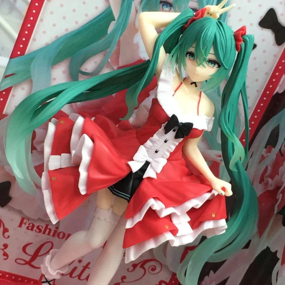 ฟิกเกอร์อนิเมะ ฮัตสึเนะ มิคุ ตัวละครจิ๋ว ของตกแต่งน่ารัก สีชมพู สีเขียว ของตกแต่งโต๊ะ ฮัตสึเนะ สำหรับตกแต่งบ้าน ของเล่นสำหรับผู้ใหญ่และเด็ก ของขวัญวันเกิด