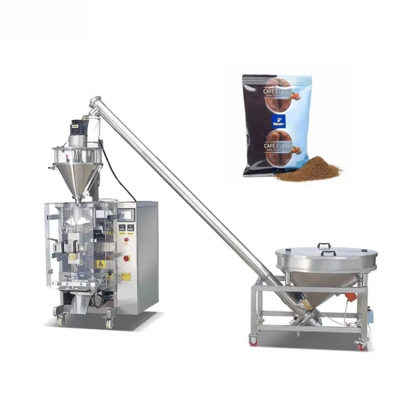 Full Automatic Filling Wheat Flour Screw Packing Machine Weighing Milk Powder Sugar Coffee Powder Packing Machine