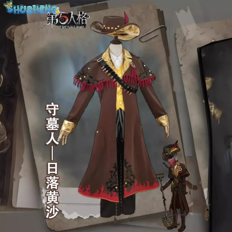 

Game Identity V Andrew Kreiss/Grave Keeper Cosplay Costume Activity Party Role Play Clothing IN STOCK M-XXXL