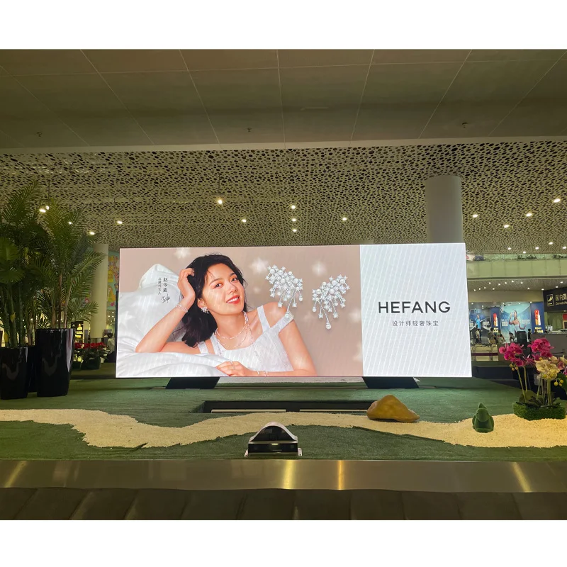 Lecede LED Videowall Indoor HD Naadloze Verbinding Reclame LED Scherm Video LED Wand