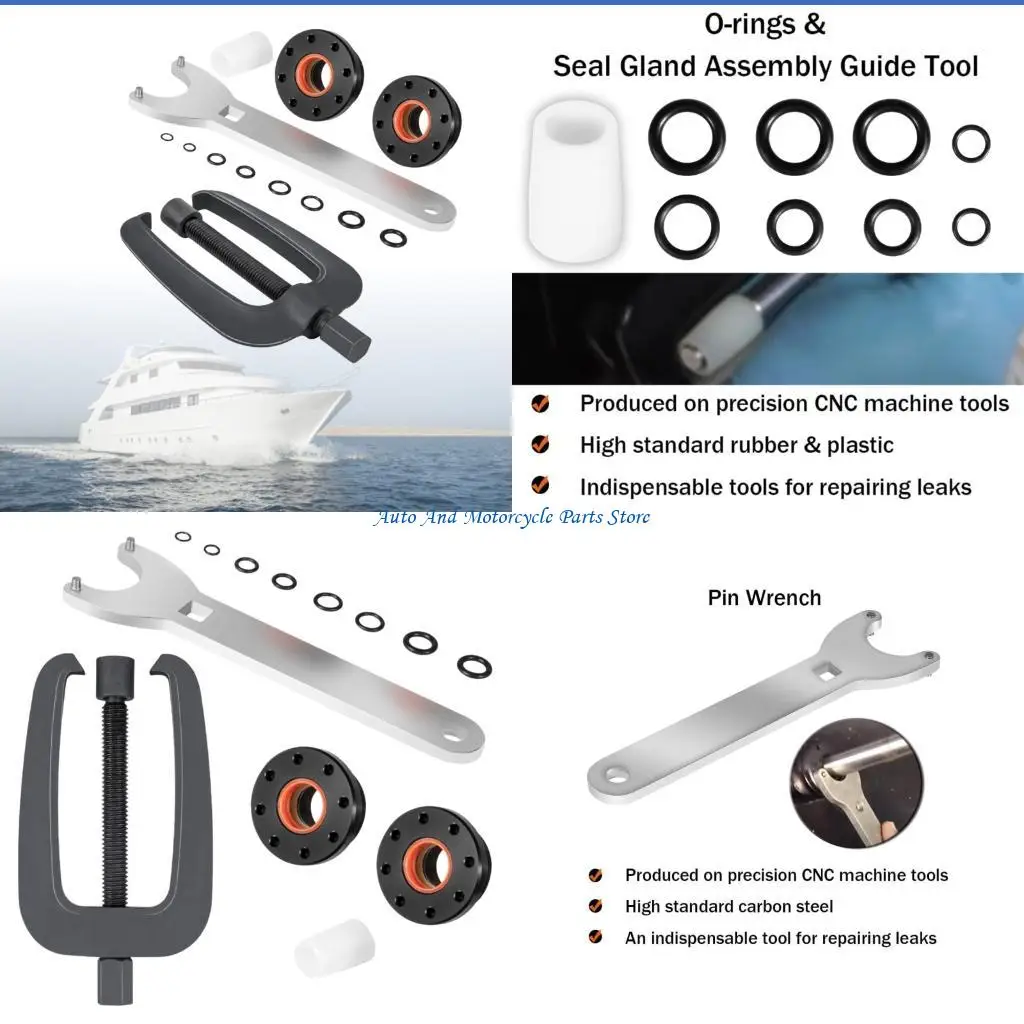 

P9FD Профессиональный морской рулевой рулевой рулевой управляющий наборы уплотнений, устойчивых к погодным гидравлическим для