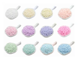 10g 125pcs Farfalle Seed Beads shiny pastel Color Opaque mix Peanut beads For Jewelry Making DIY Charm Accessories 6x3mm GSB-B
