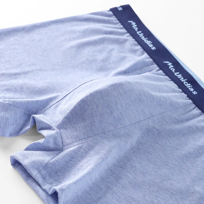 5 قطعة الملاكمين بلون الرجال السروال القطن الرجال سراويل مثير رسالة شريط مرن الملابس الداخلية للرجل سراويل بوكسر