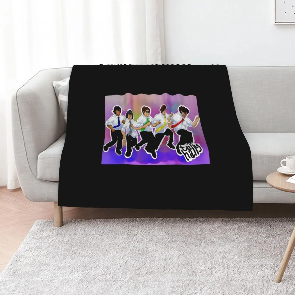 

Tally hall music Throw Blanket Softest Hair warm winter Plaid Blankets