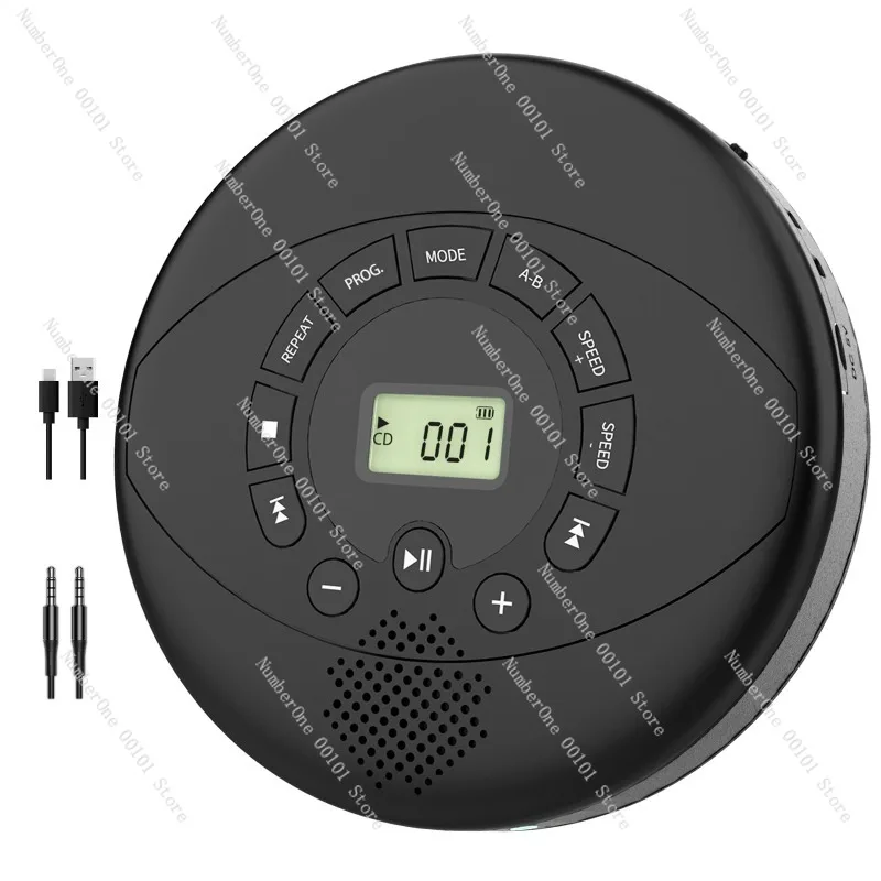 Walkman Bluetooth MP3 repeater supports U disk, English learning music player CD player