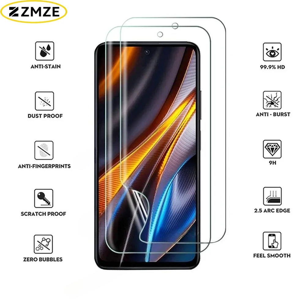 6-in-1 Hydrogel-Folie für Xiaomi 17 15 14 13 12 Ultra Kameralinsen-Displayschutz für Xiaomi 15T 14T 13T 12T Pro Kratzfeste Folie – Detail 3
