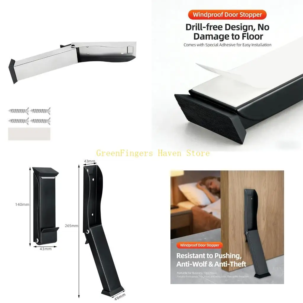 

F68D Innovative No Fastener Entry Support With Strong Adhesive And Holding Technology