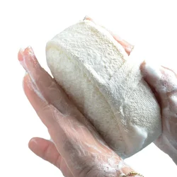 Vendita calda spugna da bagno in luffa naturale luffa palla da bagno doccia strofinare spugna di luffa per tutto il corpo spazzola per massaggio sano spazzola per doccia