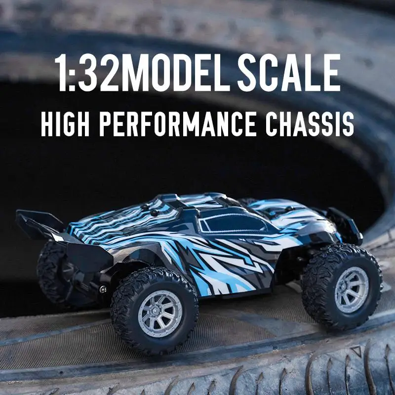 S658 1:32 Remote Control Electric Drift 20KM / H High Speed RC Car 2.4GHz Off Road Vehicles 4WD for Kids Christmas