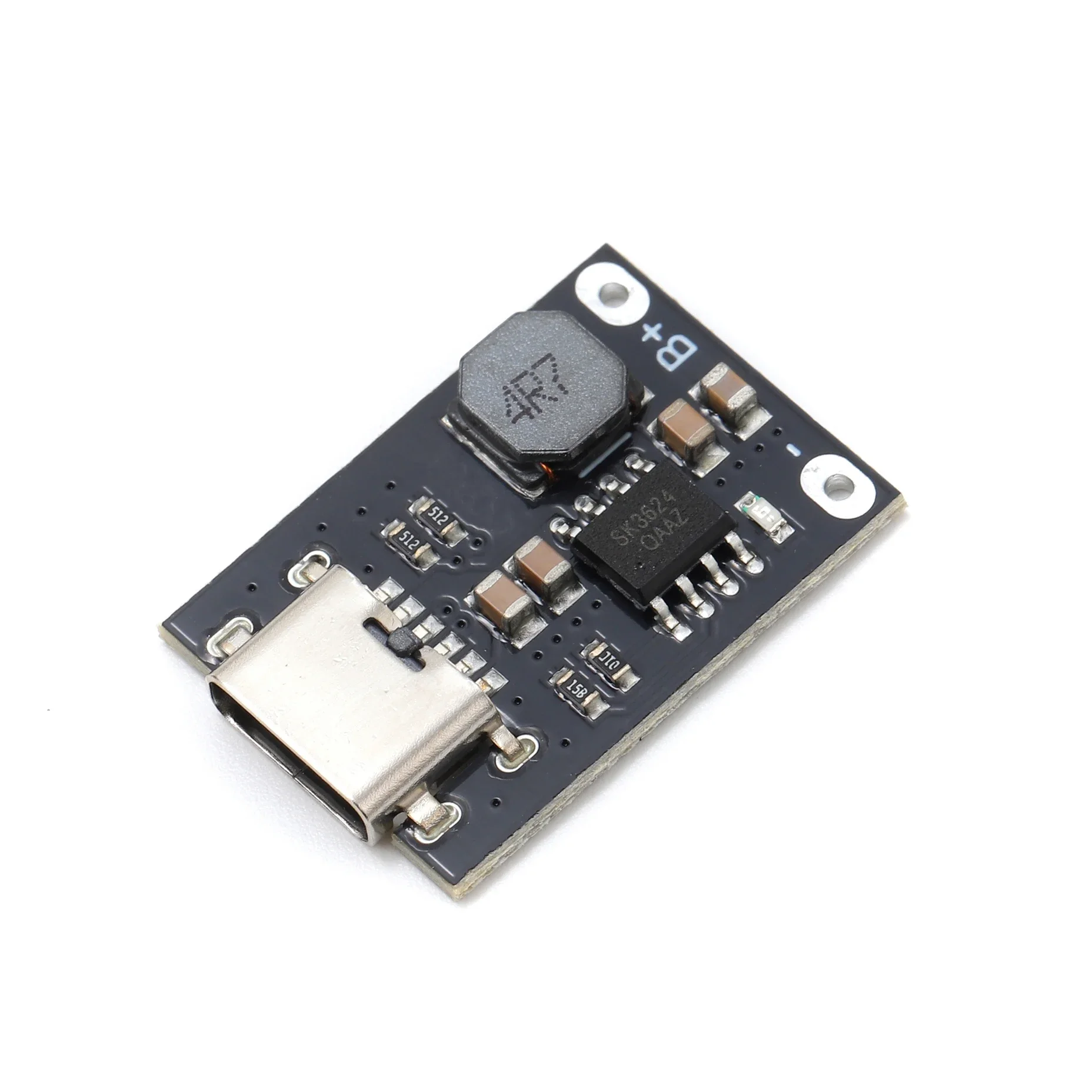 

Single string 3.6V3.2V lithium iron phosphate battery charging module 2.4A high current charging board Type-C port