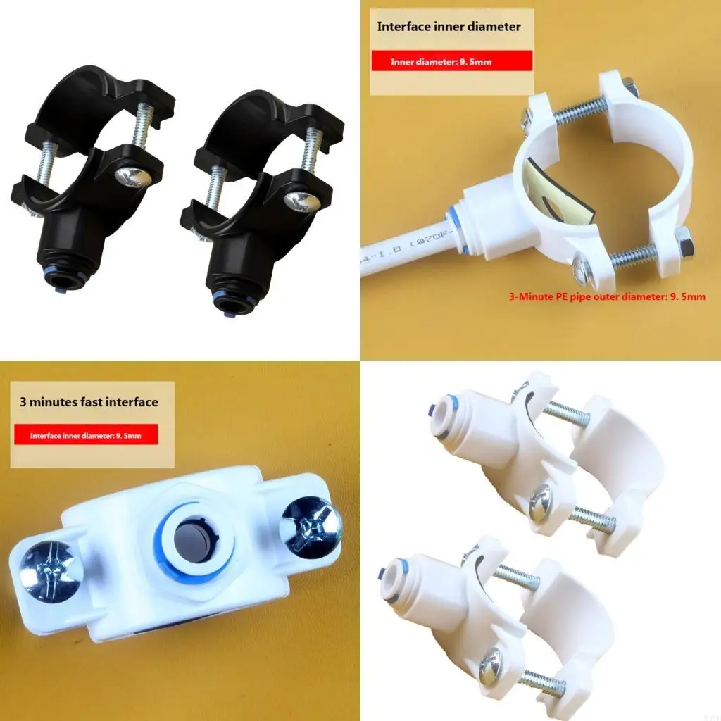 

Multifunction Sewage Pipe Fixture Clip Strong Wastewater Tube Stabilizer Suitable for Various Water Treatments Equipment M4YD