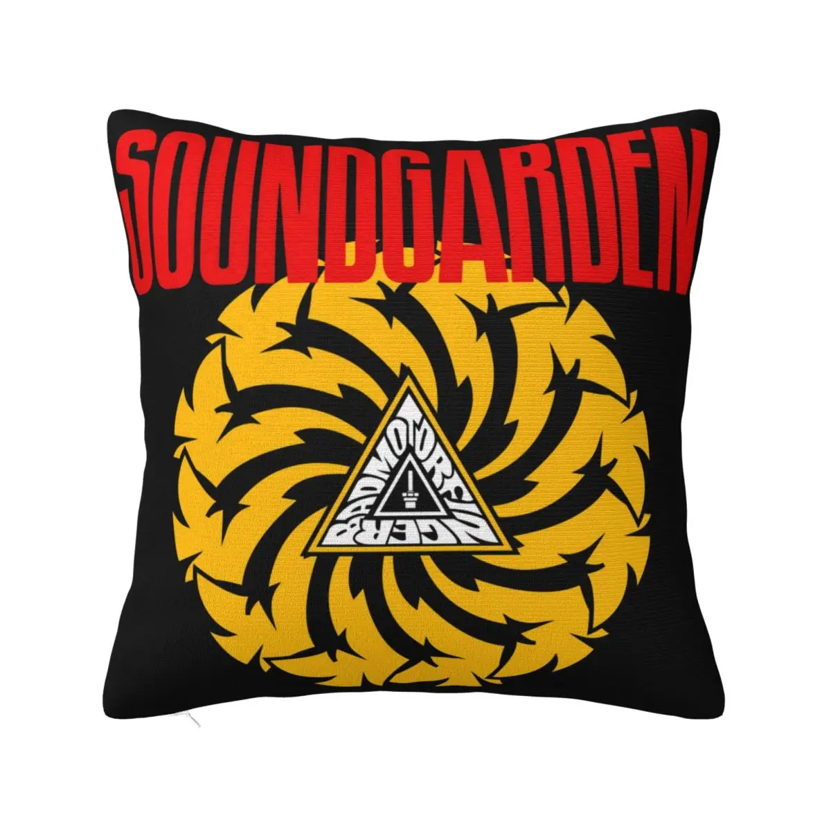 Soundgarden Badmotorfinger92 Audioslave Grunge Seattle Band New Black Designs Pillow Case