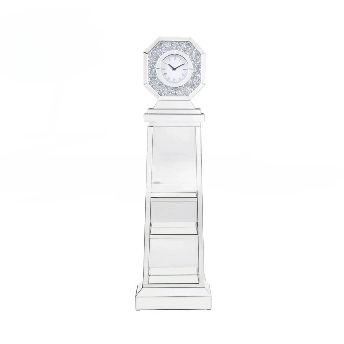 ساعة الجد ذات المرآة الكبيرة مع الماس الصناعي المطحون #6