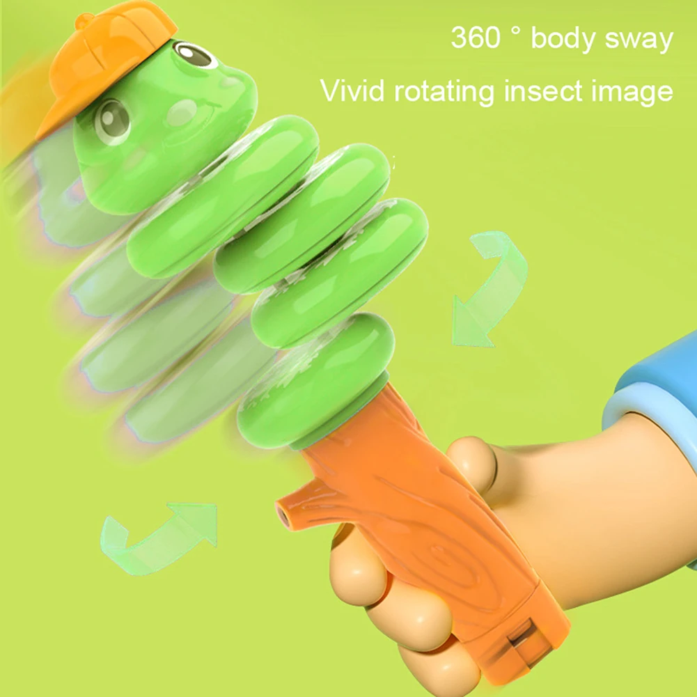 Snake-Shape Swinging Toy With Whistled Parent-Child Interaction Plaything For Home/Travel