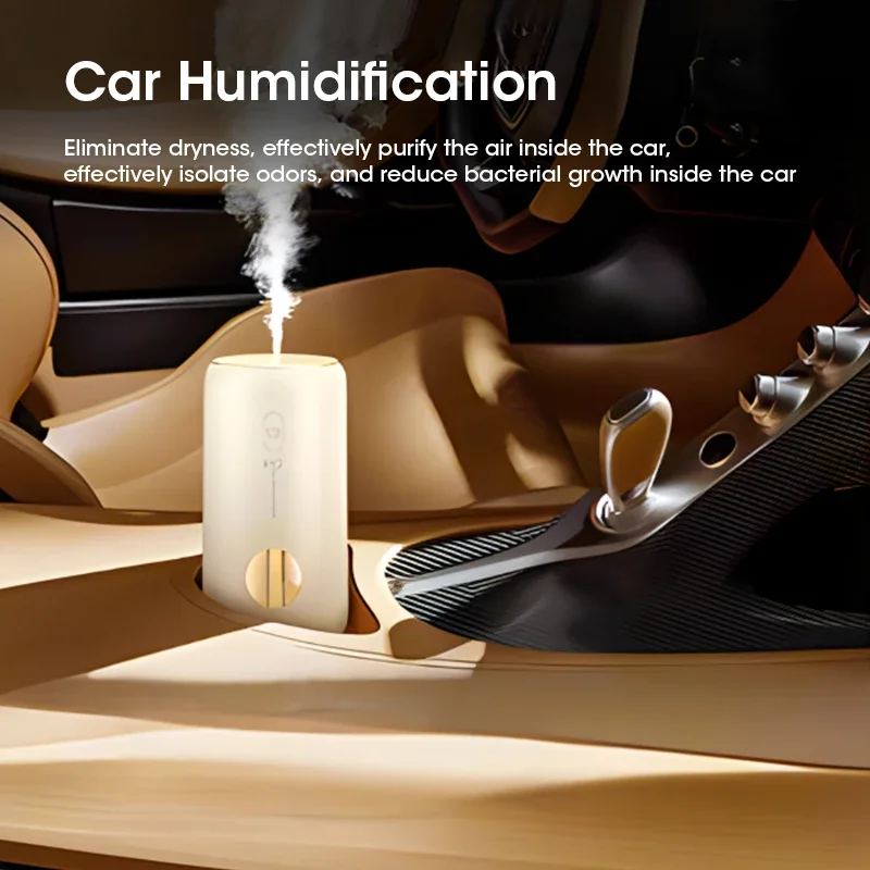 250ML Humidifier Mini Aromatherapy Humidifiers Diffusers For Home Romantic Light USB Essential Oil Diffuser Car Purifier Air