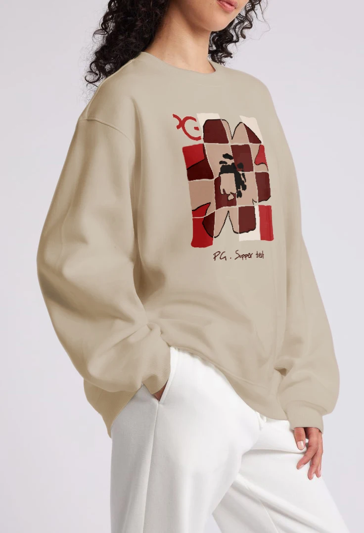 PG 2025 سترة نسائية غير رسمية على الموضة جديدة للخريف والشتاء بلوفر نسائي كلاسيكي دافئ سترة تريكو