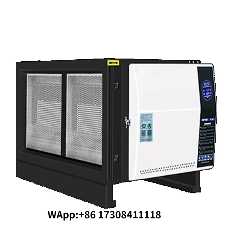 Industrial Commercial Cooking Electrostatic Air Cleaner Oil Fume Purifier with ESP Electrostatic Precipitator Filters