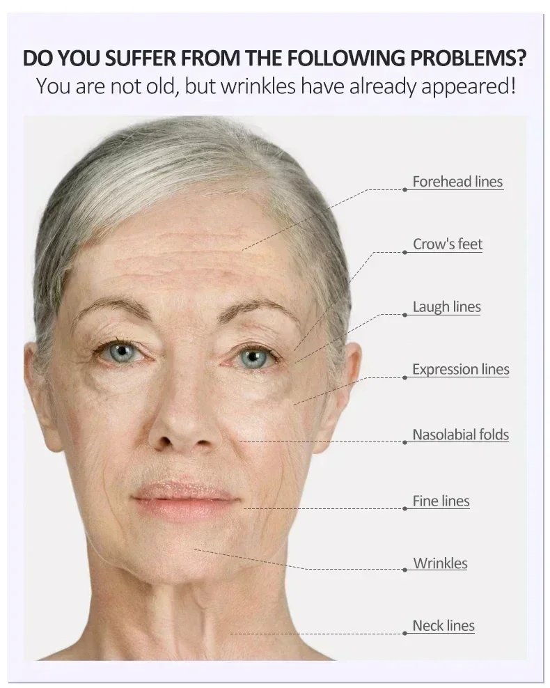 🍺Remove Wrinkles Facial Serum Firm Skin Delay Aging Improve Dullness Brighten Moisturize Anti-Wrinkle Facial Essence