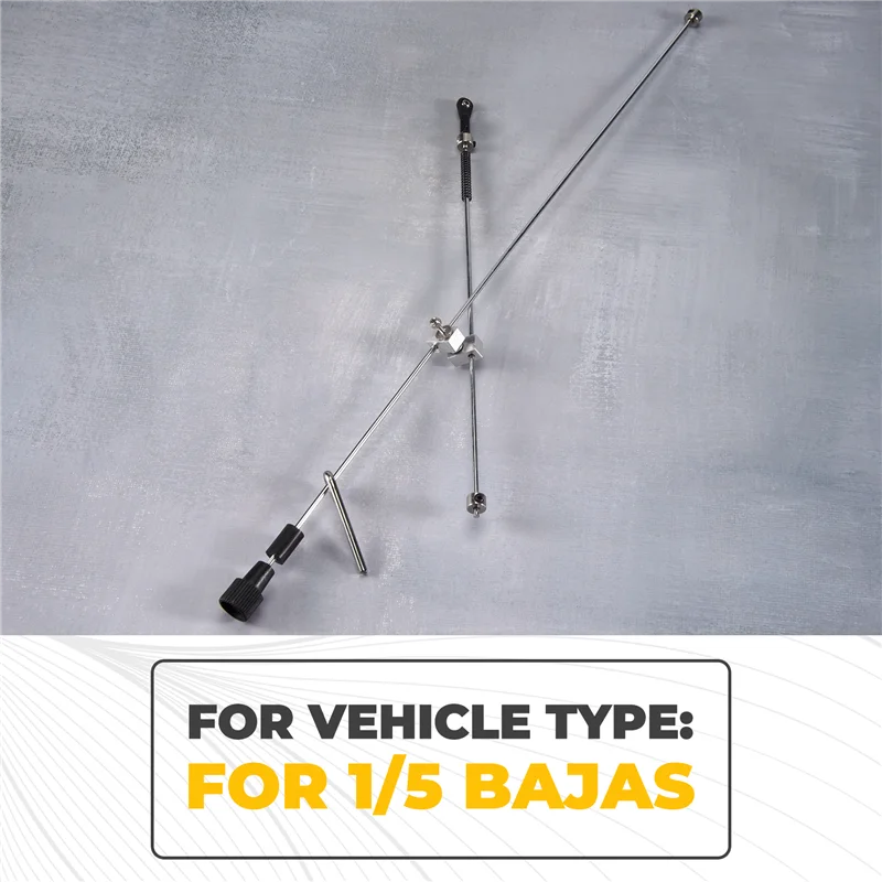 TNKIG-Opgewaardeerde Rem Gaskoppeling Remhendel Set Voor 1/5 Schaal HPI Rovan Baja 5B 5T 5SC KM Rc Auto Onderdelen