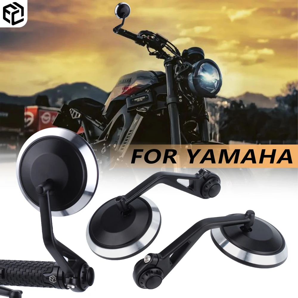

2 зеркала на руле PSC для YAMAHA MT07 MT09 MT10 FZ07 FZ10 XSR700 XSR900 NIKEN MAJESTY, аксессуары для мотоциклов, боковые зеркала
